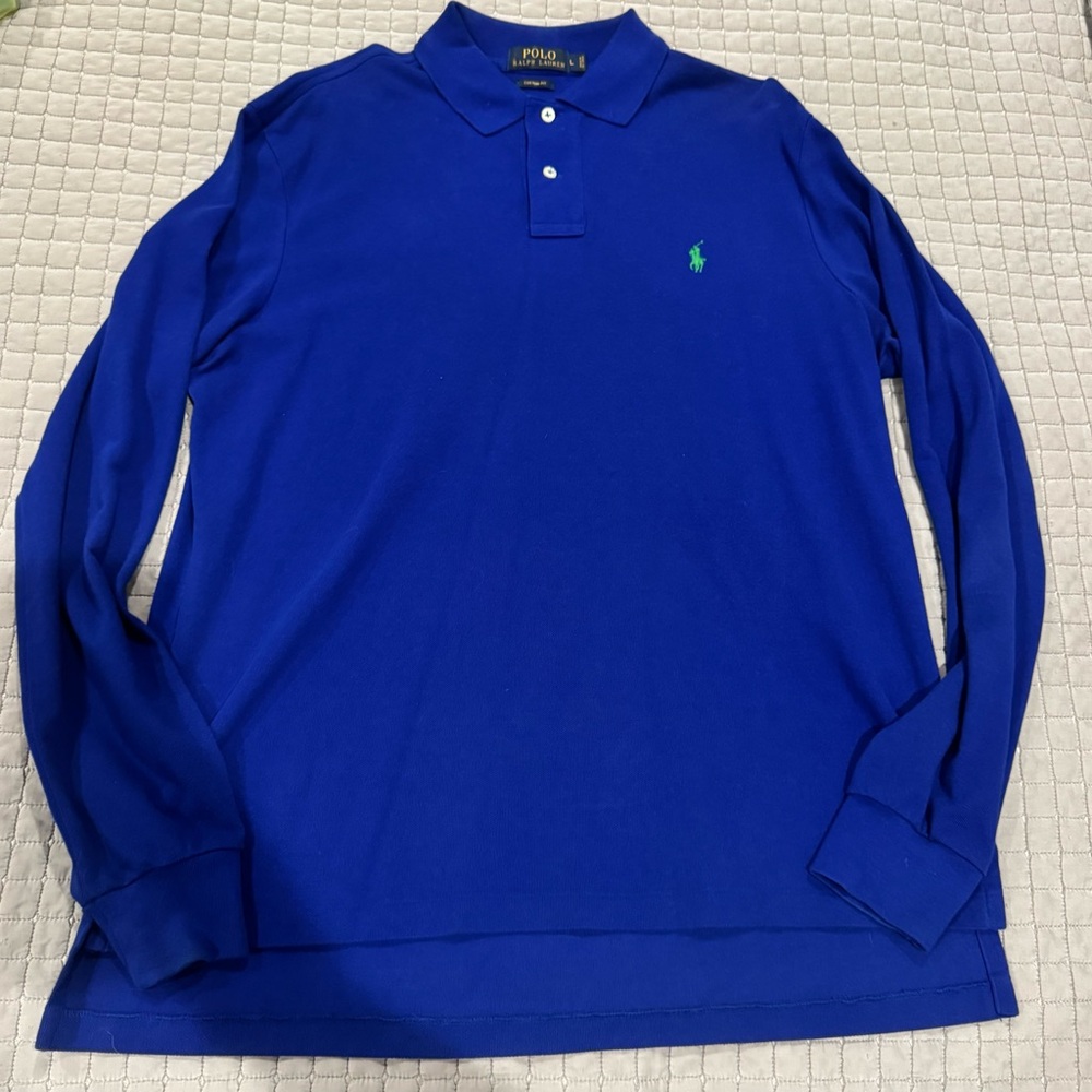 Ralph Lauren Men's Royal Blue Polo Shirt